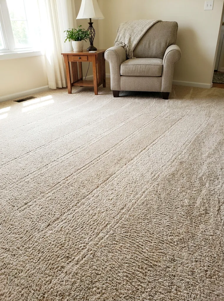 Carpet after cleaning